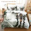 Spiel Half Life Bettwäscheset Einzelbett Twin Full Queen King Size Bettwäscheset Schlafzimmer für Jungen Bettbezug-Sets Anime Bettlaken-Set
