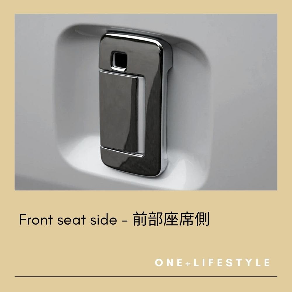 Chrome Plated Door Handle Covers for Atrai S700V and Set of 2 one+lifestyle S710V,