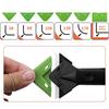 Silicone Scraper Sealant Smooth Remover Tool Set 6 In 1 Floor Caulk Finisher Grout Kit Glass Glue Angle Scraper Set Accessoriess
