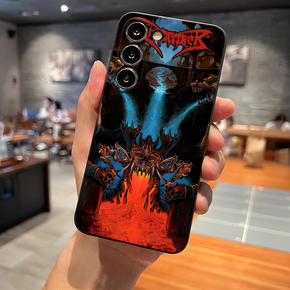 Death Metal Band Phone Case For S23 Samsung S25 S26 S24 Ultra S22 S20 Fe S21 Plus A16 A54 A34 A24 A53 A13 A14 Cover
