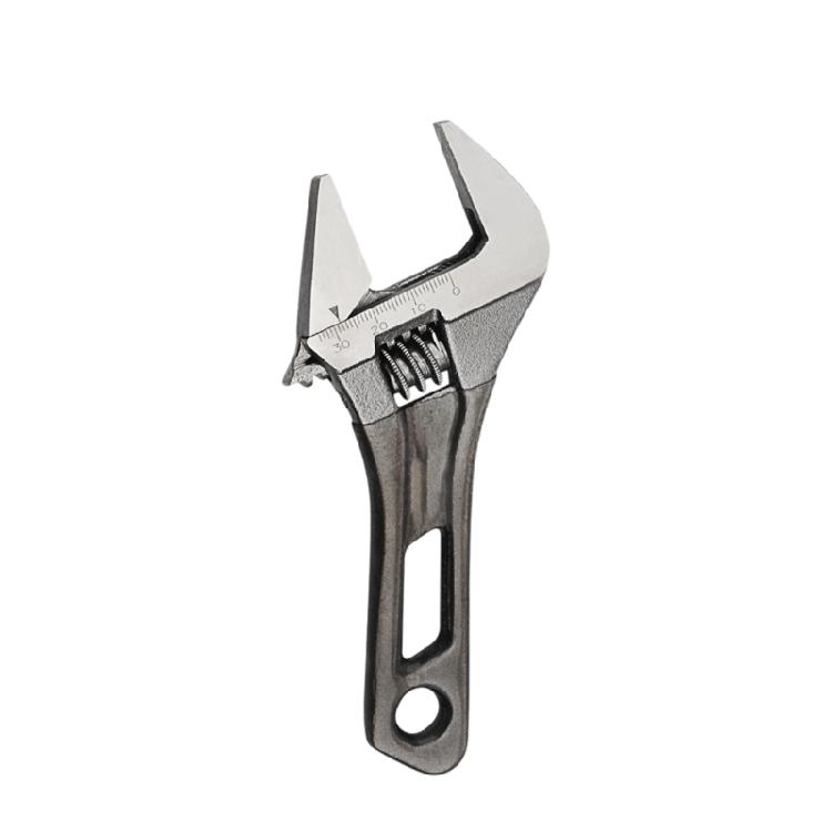 Professional Carbon Steel Wrench Spanner Tool Compact Wide Jaw Design Ergonomic Handle For Plumbing And Mechanical Tasks