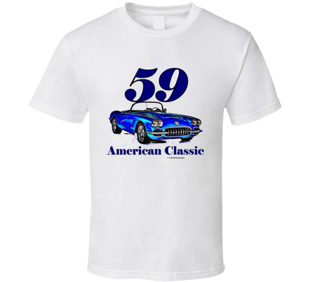 59 Vette American Classic Musclecar Vintage Gift T Shirt S