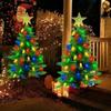 Outdoor Solar Christmas Tree Lights Waterproof LED Garden Lamps For Lawn Patio Landscape Decoration Party Decor