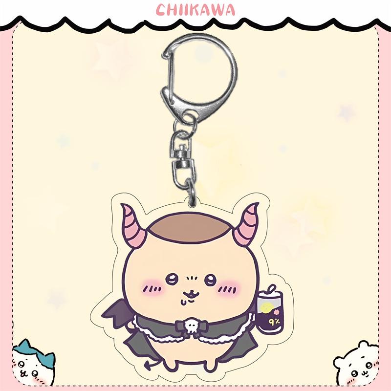 Kiiroitori Usagi Hachi Double-Sided Acrylic Pendant Keychain