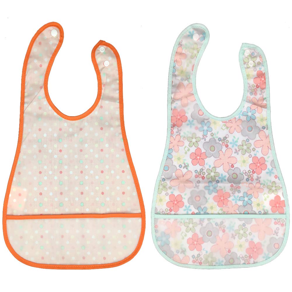 iWheat Feeding Waterproof Bibs for Babies and Super Soft Weaning Adjustable with Personalized with 8 Bibs for Baby Girl Bibs, Toddlers, Bibs, Bibs,