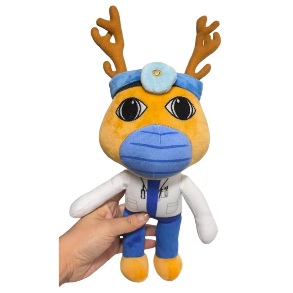 Kawaii Tierklinik Plüsch Barney Oberschwester Stalker Ratthew Hase Spielzeug Spiel Zubehör Spielzeug Für Kind Spiel Fans Geburtstagsgeschenk