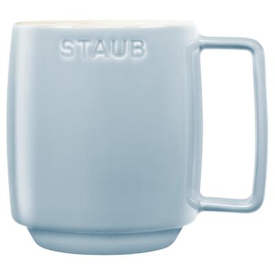 Staub Mug M Light Blue Ceramic Mug Cup Ceramic Microwave Safe Japanese Ceramic Stacking Mug "Stacking 350ml" [Authorized Product] Z1032-792