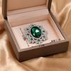 Luxury Crystal Flower Brooch: Exquisite Retro Palace Style for Women