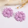 Color Spray Paint Retro Small Daisy Women's Earrings Versatile Daily Textured Fashion Dopamine Stud Earrings