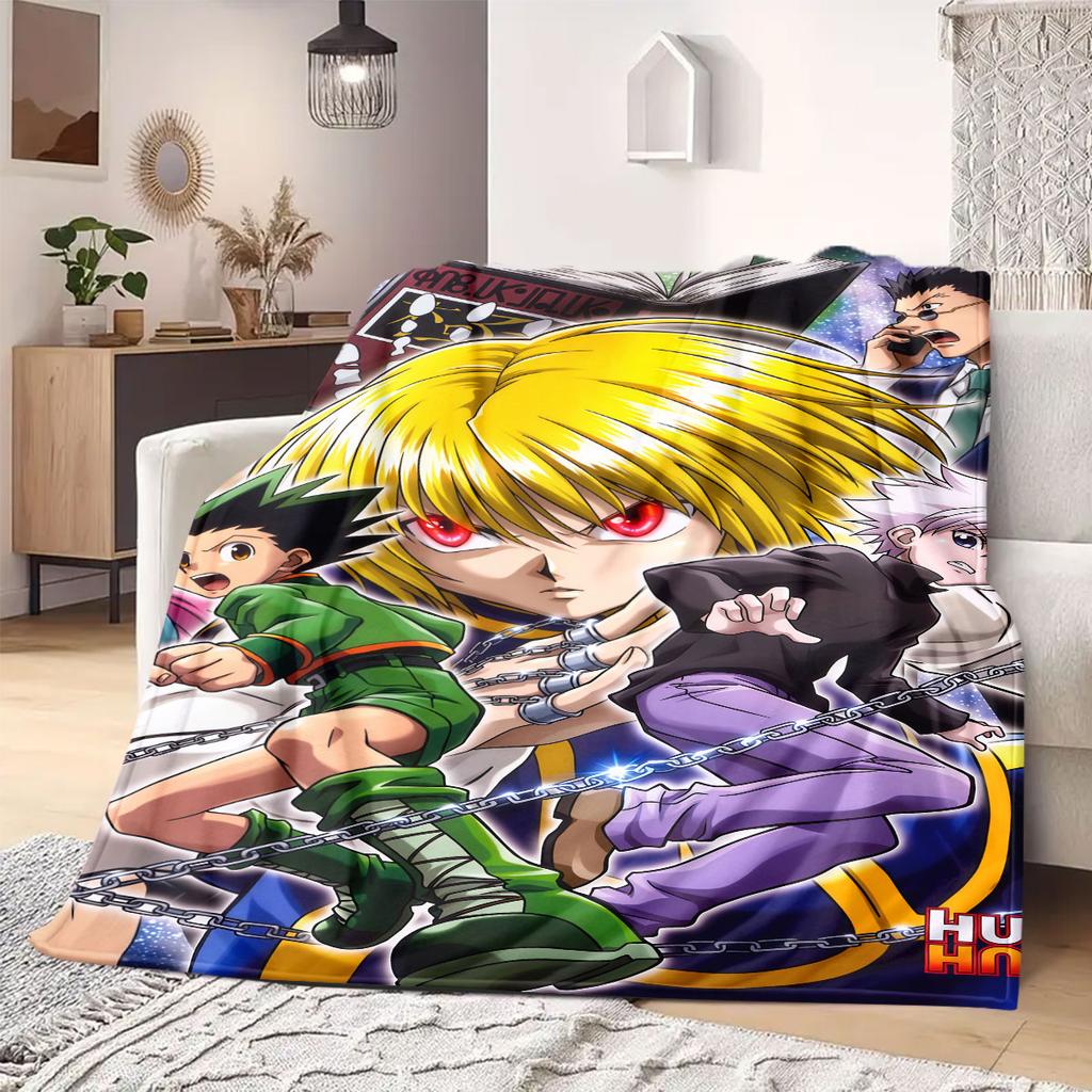 Join the Expedition Hunter Print Blanket Warm Comfortable Flannel Blanket Suitable for Bedrooms,Sofas,Beds,Chairs,Picnics,Travel