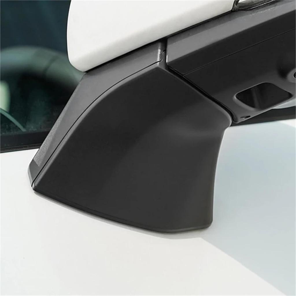 Car Side Rearview Mirror Triangle Lower Base Cover Bracket Black Left Right Car Accessories Compatible for Toyota Sienna 2021 2022 2023(1pc Left)