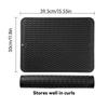 Dish Drying Mat for Kitchen Counter Silicone Drain Pad Heat-resistant Anti-slip Pot Dish Cup Pad Tableware Cushion Tray Placemat