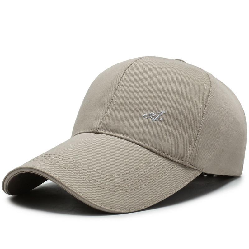 Baseball Cap For Men With Sun Protection Breathable Cotton Casual Outdoor Spring Style