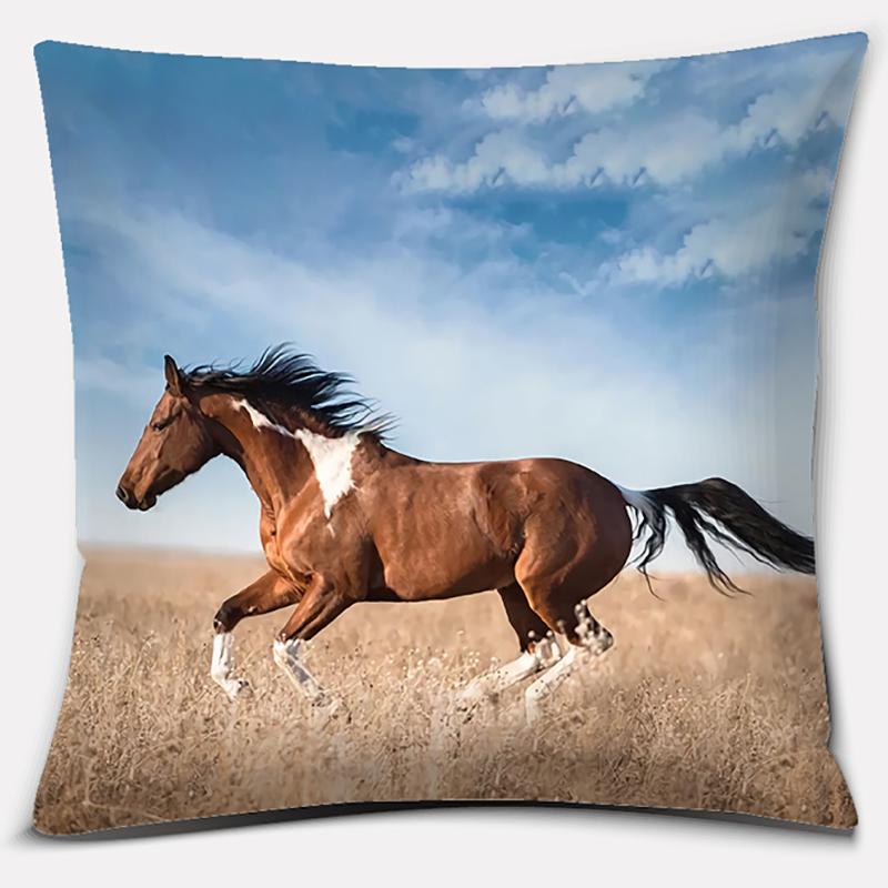 

45 см * 45 см Подушка с изображением животных из серии «Морская жизнь» Подарочная Подушка для украшения дома, офиса, спальни, дивана, автомобиля Чехол для подушки 45x45cm