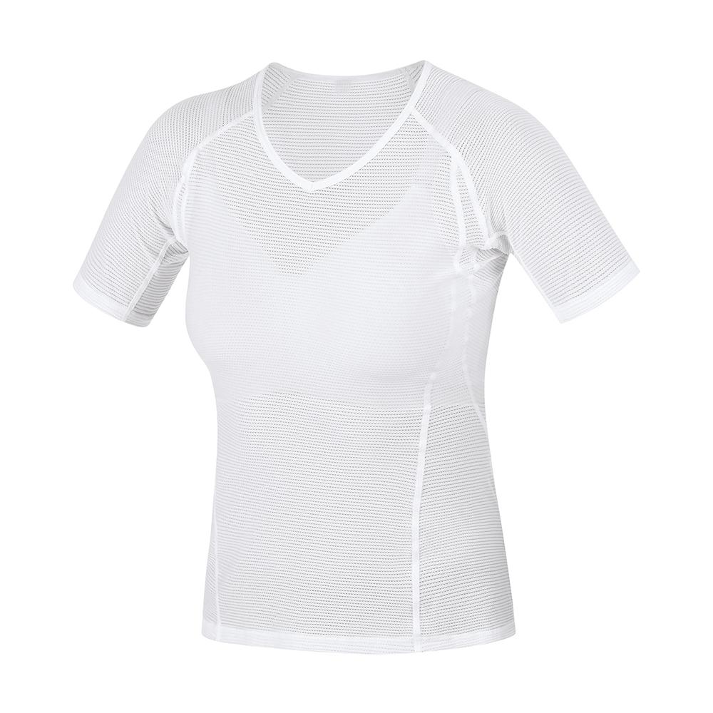 GOREWEAR M Base Layer Mesh T-Shirt Women - White (Women'S) Short Sleeve