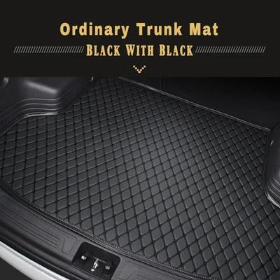 Car Trunk Mats For Dodge Challenger 2015-2020 Covers Cargo Liner Carpet Interior Accessories