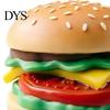 Hand Exerciser for Adults Hamburger Squeeze Toy, Food Shape Slow Rising Fidget Realistic Durable Gifts Kids Soft Burger Stress Relief Sensory