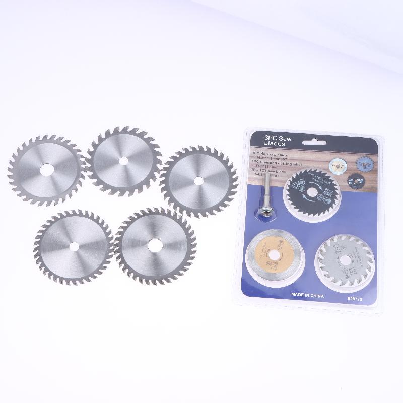 85mm TCT Carbide Saw Blade 24T 30T 36T Circular Saw Blade Bore 10mm 15mm Wood Cutting Disc For Multi-function Power Tool