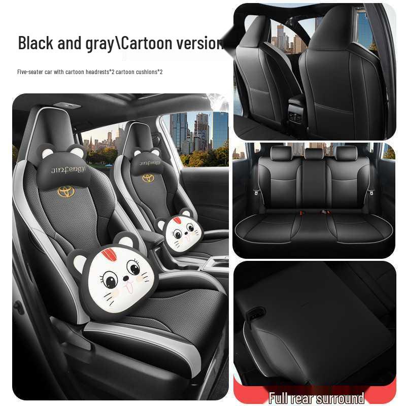 Toyota RAV4 Hybrid 2.0L Luxury Seat Covers, 2026 Model, All-Season, Full Coverage, Two-Wheel Drive Edition