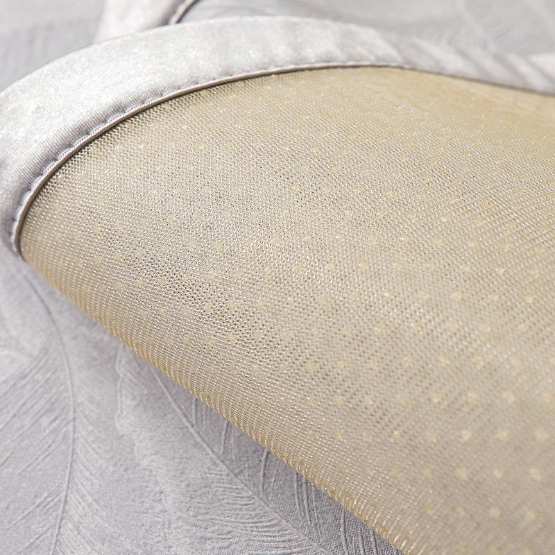 Affordable Luxury Style Sofa Cushion Four Seasons Universal Non-Slip Cushion Cover Cloth Modern High-End Gray Leather Sofa Cover Towel