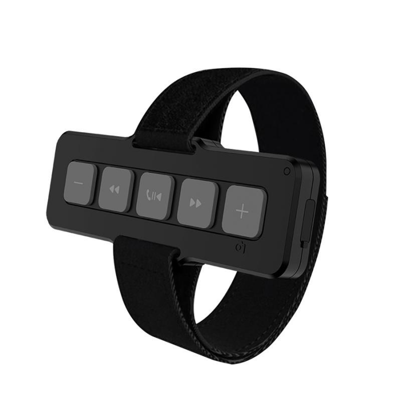 Wireless Bluetooth Motorcycle Handlebar Wrist Mount Remote Controller Waterproof