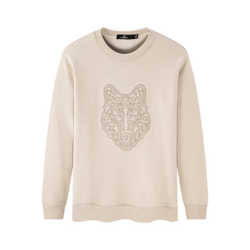 Septwolves Men's Thermal Fleece-Lined Pullover Sweatshirt