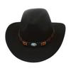 British Style Cowboy Hat Men And Women High Sense Ethnic Style Tibetan Knight Hat
