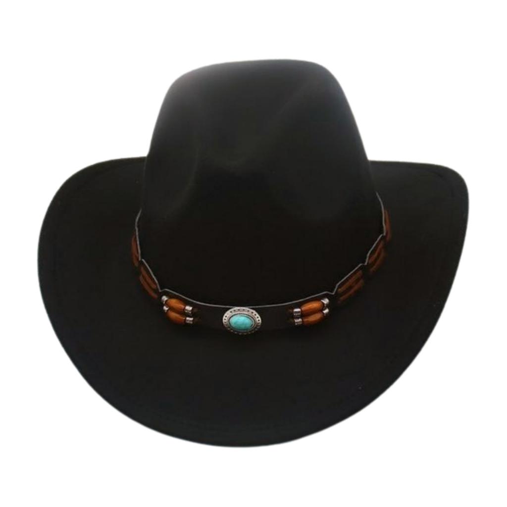 British Style Cowboy Hat Men And Women High Sense Ethnic Style Tibetan Knight Hat