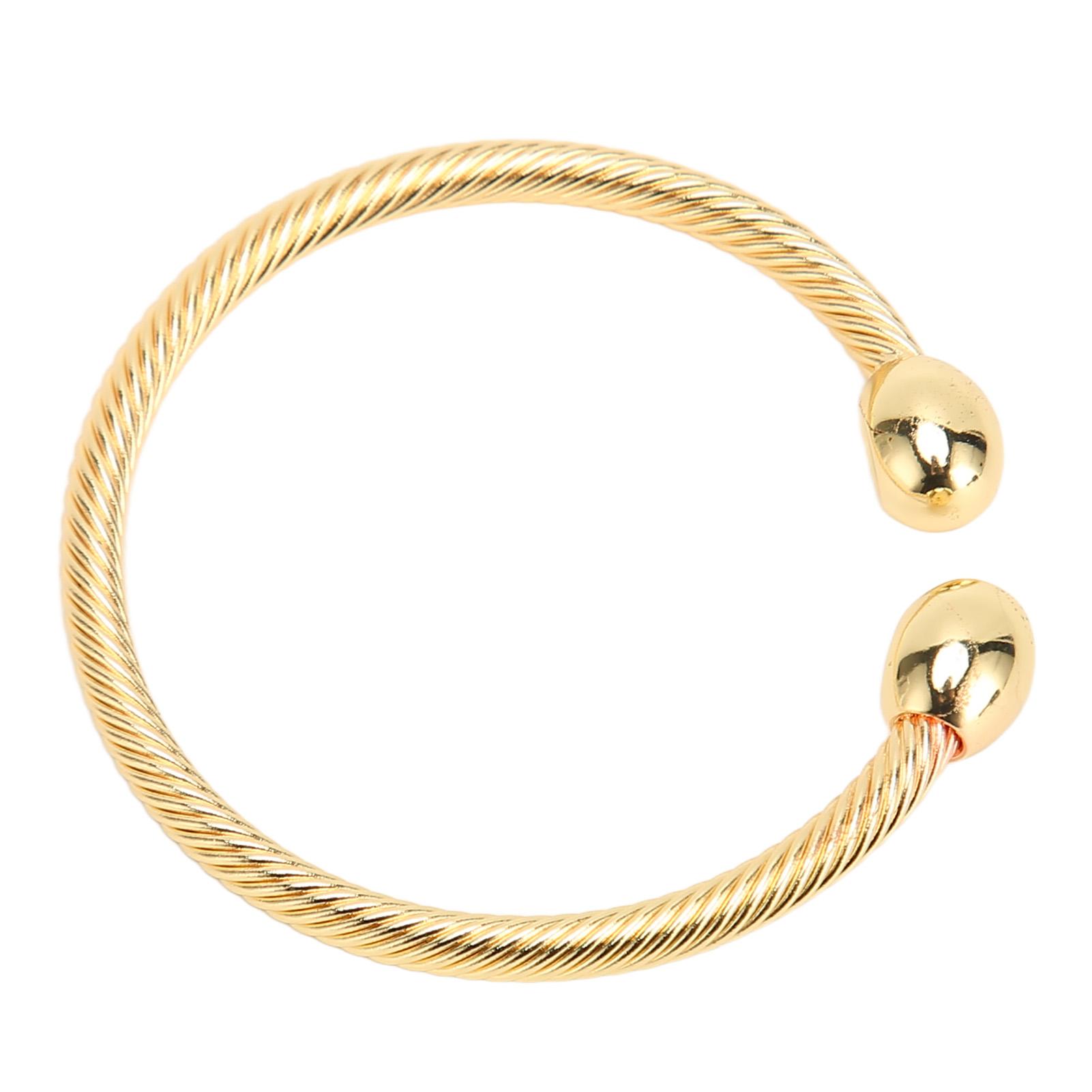 

Женский магнитный браслет уменьшает усталость, способствует релаксации, стильные браслеты для похудения, золото