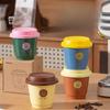 Simple Casual Cup Personalized Mug with Lid Office Coffee Cup Water Cup Souvenir Ceramic Cup Gift