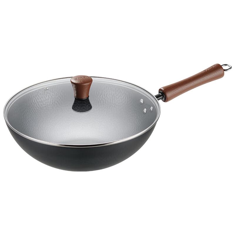 SUPOR HC30JT2 30cm Fine Iron Hammered Wok