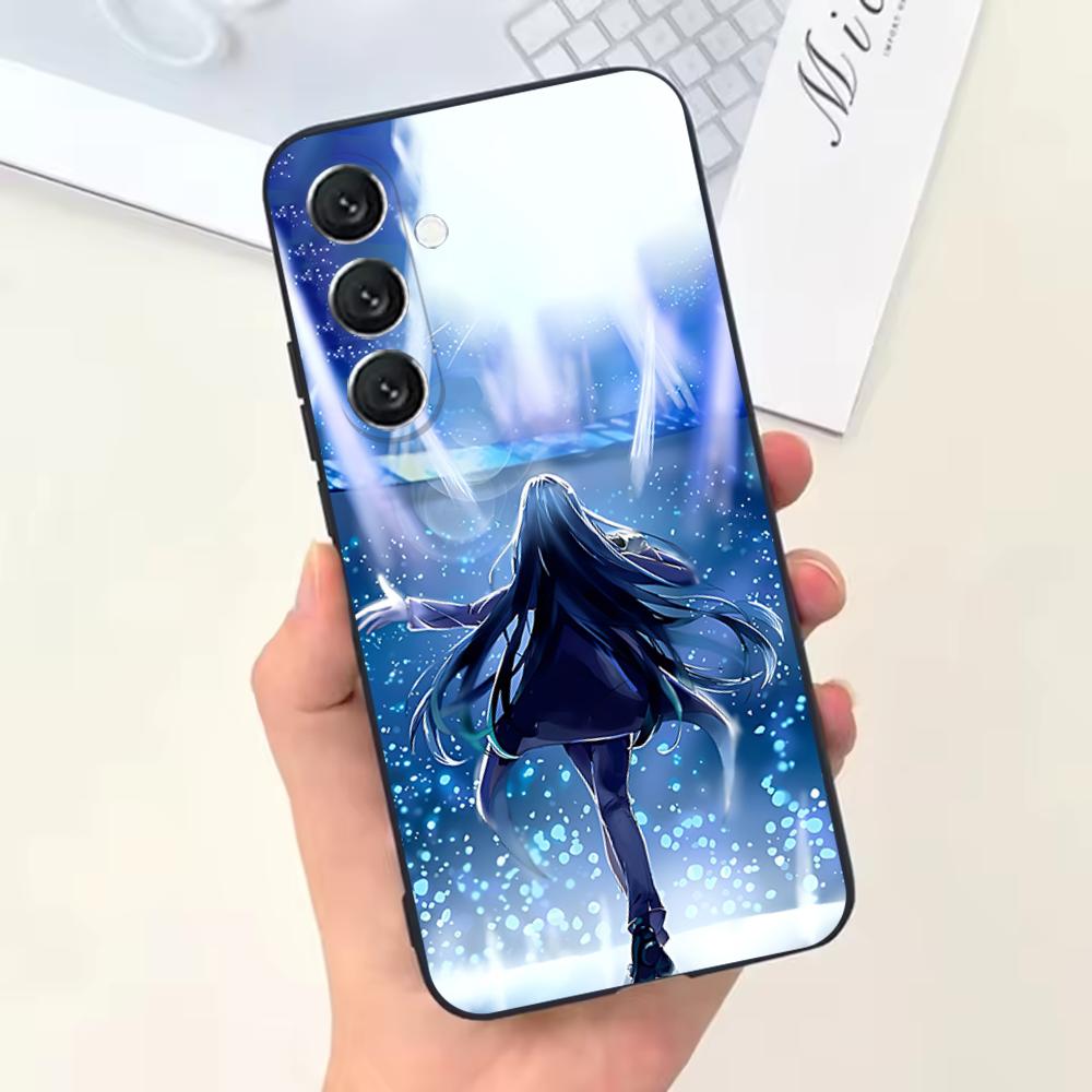 Ado Japanische Sängerin Handyhülle Für Samsung Galaxy A13,A21s,A22,A31,A32,A52,A53,A71,A80,Weiche Schwarze Hülle