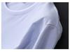 Men's Color Block Pocket White T-Shirt - Lightweight, Solid Summer Fashion Top