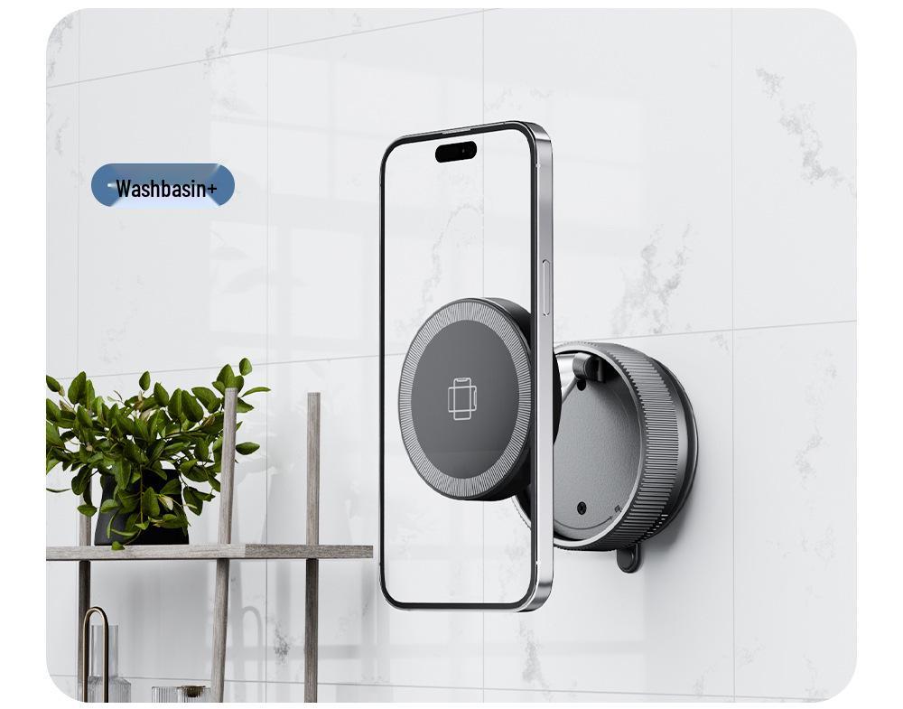 360° Rotating Magnetic Car Mount & Wireless Charger for New Apple Models