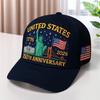 Unisex Breathable Baseball Caps Spring Summer Outdoor Adjustable Casual Hats Sunscreen Hat Washed Patriotic Cap Trucker Hat