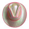 Up Cowboy Hat, Dress Western Cowgirl Cap for Bride, Beach Party,