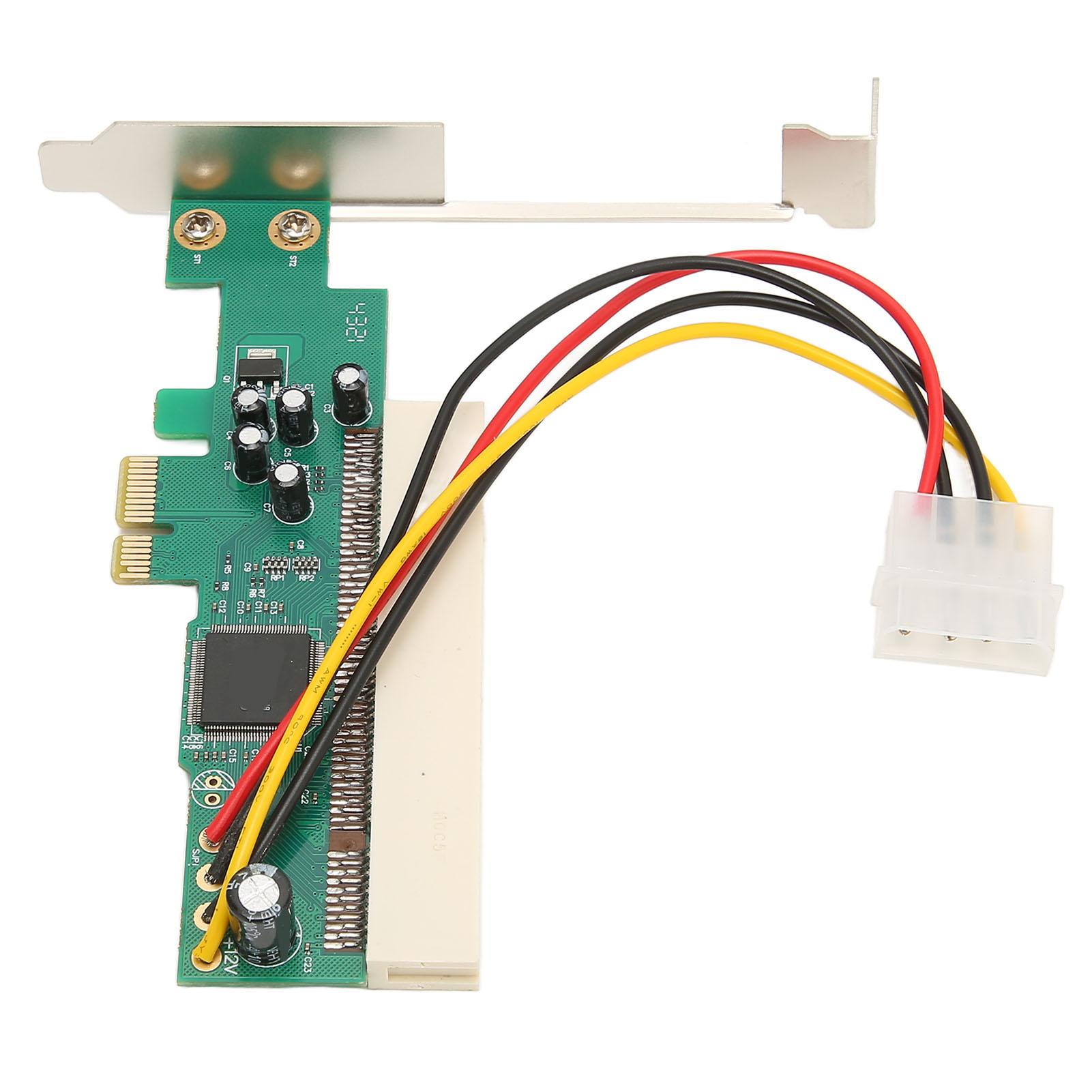 

Карта-адаптер PCI Express до PCI 2,5 Гбіт/с Передача даних 4-контактне живлення Plug and Play PCI