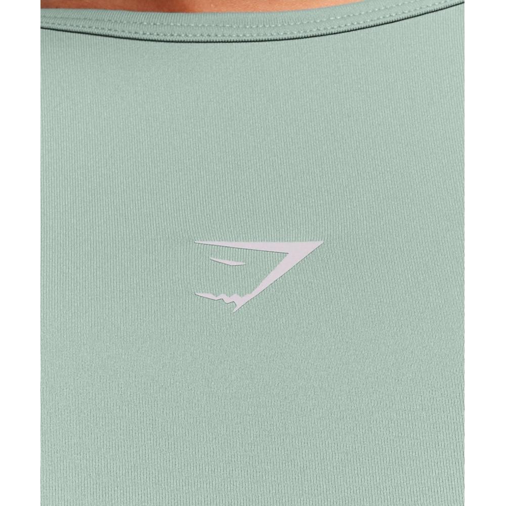 Gymshark Running Back VenT T shirT celesTe Blue B3b1b Udbp