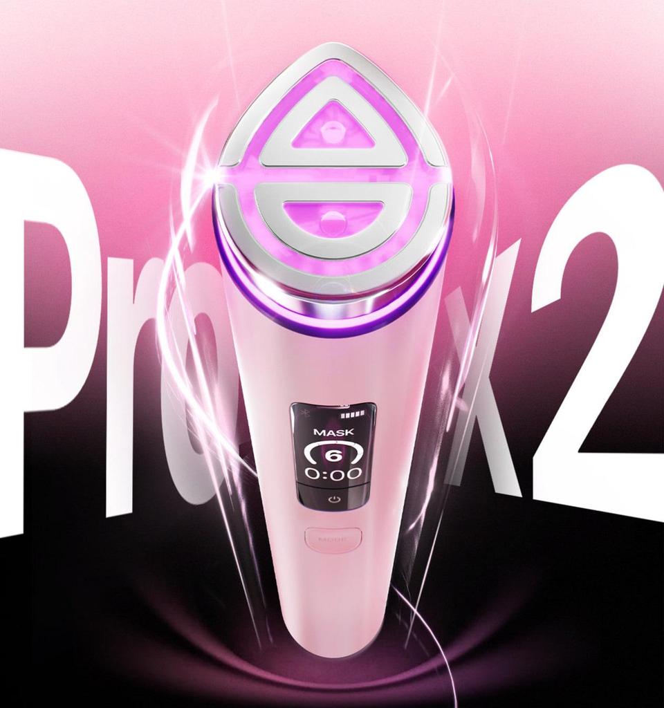Medicube Booster Pro X2 (Pink/White) + Cream & Capsules