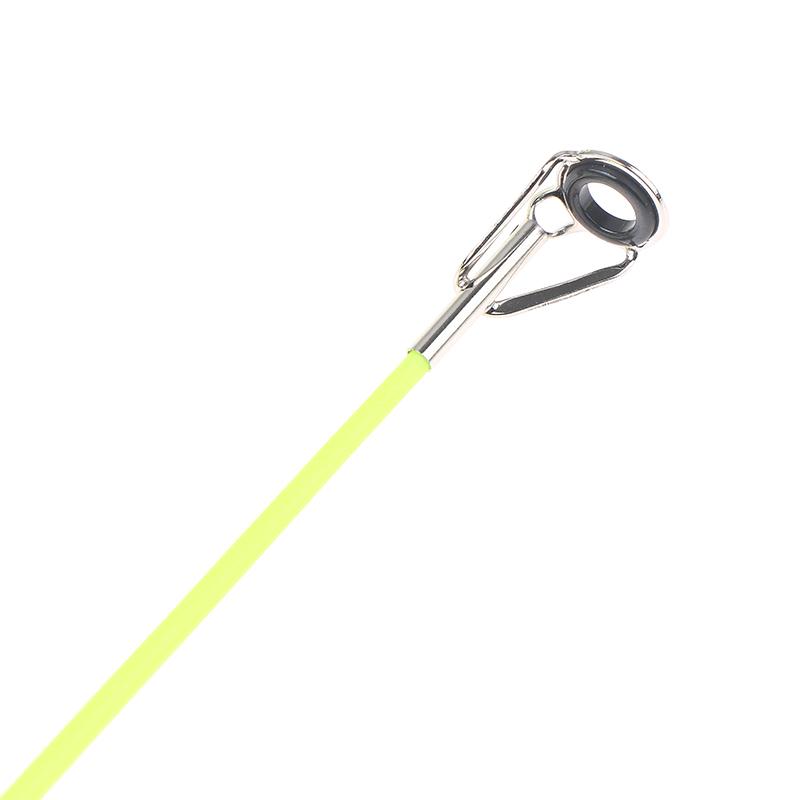 5Pcs 42Cm Boat/Raft Rod Tip Spare Tail Fiberglass Refit Replacement Fishing Rod Tip With Top Ring Fishing Gear Accessories