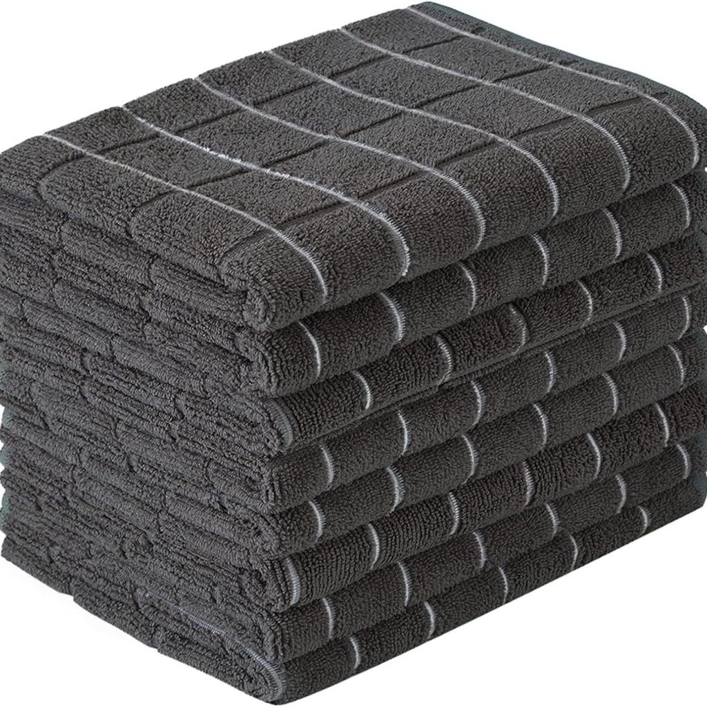 Barista Bar Towel Coffee Machine Milk Tea Shop Special Rag Suction Cleaning Cloth White Small Square Towel Hand Towel