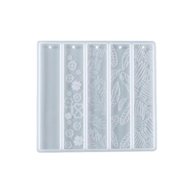 DIY Bookmark Resin Mold Rectangle Bookmark Silicone Molds for Jewelry DIY Crafts