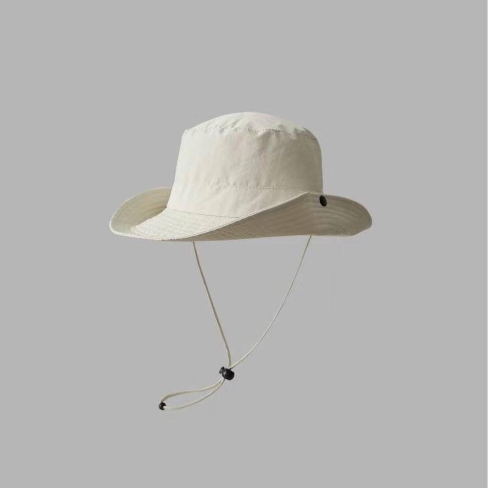 New Anti-Sun Bucket Hat Anti-UV Mesh Sunscreen Hat Adjustable Breathable Fisherman Hat Gift