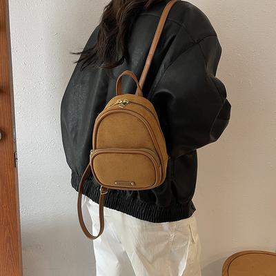 This Year, the Popular Super-hot Niche Women's Backpack 2025 New Fashionable Small Backpack Versatile Mini Schoolbag