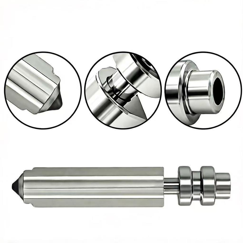 3 Pcs Integrated Nozzle Replacement for Anycubic Kobra X 3D Printer 0.2mm 0.4mm 0.6mm Hardened Steel Hotend Quick Swap Nozzle