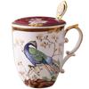 Luxury Bone China Phoenix Coffee Cup Cute Animal Milk Mug Water Drinkware for Home