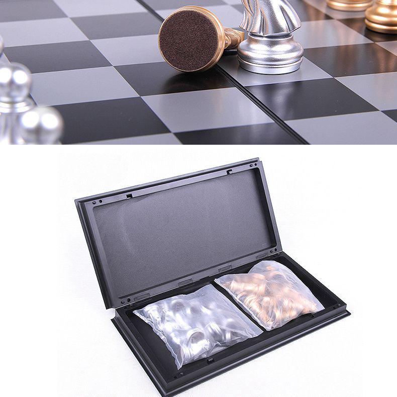 Magnetic Folding Chess Set for Early Education & Leisure