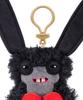 FUGGLER Long Long Ear Black Keyring