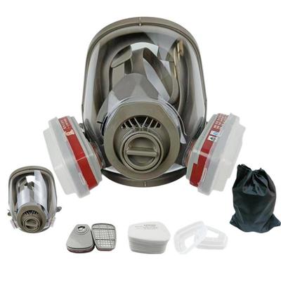 6800 Full Face Gas Mask: Chemical, Spray Paint, and Dust Protection with Multi-function Interface