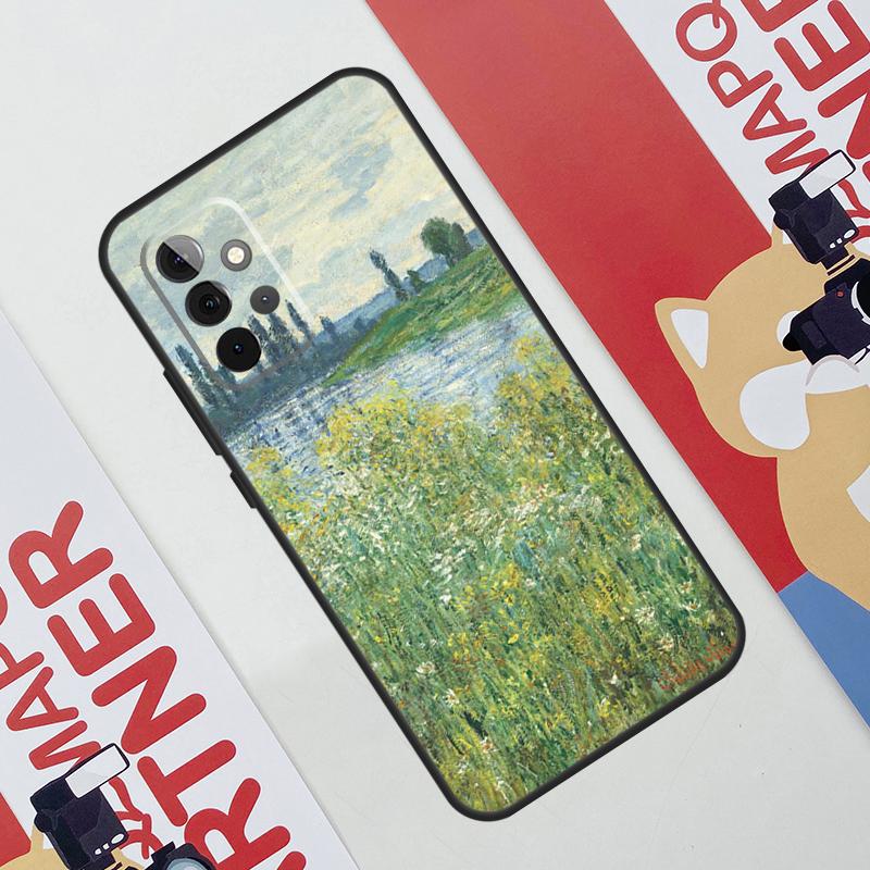 Claude Monet Cool Case For Samsung Galaxy A34 A54 A14 A56 A36 A16 A06 A13 A53 A12 A22 A32 A52 A35 A17 A15 A55